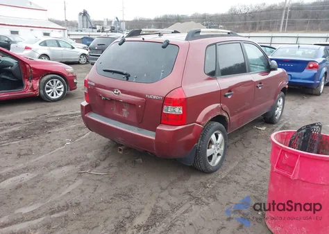 2005 Hyundai Tucson Gl z USA, uszkodzony, nr VIN KM8JM12BX5U078715